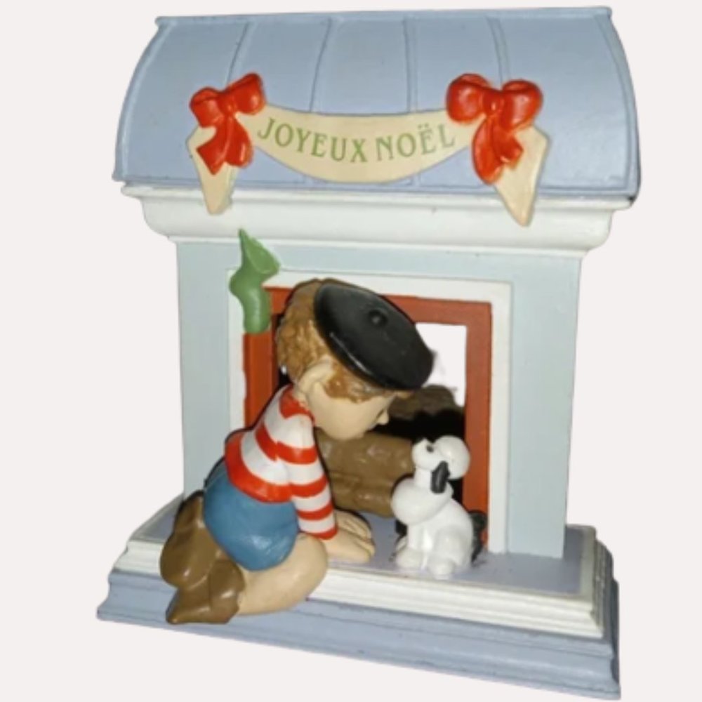 Vintage Joyeux Noel Ornament 1988